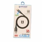 Kayroo KC-102 IPH USB Metal Cable 5A (Ultra Fast Charging and Heavy-Duty Build) - Image 3
