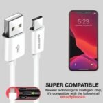 KAYROO 45Watt KC 52 Cable for Realme,Vivo, Oppo, infinix, Techno, Samsung, Redmi,Lava - Image 9
