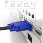 Male to Male VGA Cable 1 Meter, Support PC/Monitor/LCD/LED, Plasma, Projector, TFT, Blue - Image 4