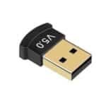 Mini USB Bluetooth V 5.0 Dual Wireless Mode Bluetooth Dongle (Black)