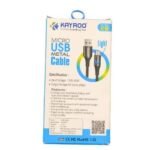 Kayroo KC-100 Micro USB Metal Cable 5A (Ultra Fast Charging & Heavy-Duty Design) - Image 4
