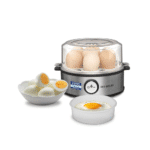 KENT Instant Electric Egg Boiler (360-Watt) | Boils up to 7 Eggs | 3 Boiling Modes with Automatic Power Off | Premium Stainless Steel Body & Heating Plate, Includes Poaching Tray