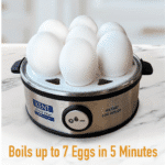 KENT Instant Electric Egg Boiler (360-Watt) | Boils up to 7 Eggs | 3 Boiling Modes with Automatic Power Off | Premium Stainless Steel Body & Heating Plate, Includes Poaching Tray - Image 3