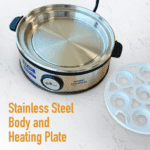 KENT Instant Electric Egg Boiler (360-Watt) | Boils up to 7 Eggs | 3 Boiling Modes with Automatic Power Off | Premium Stainless Steel Body & Heating Plate, Includes Poaching Tray - Image 4