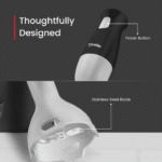 Prestige Ace 41052 Hand Blender | Powerful Motor for Blending, Churning & Whisking | Durable Stainless Steel Blades & Ergonomic Grip (Grey/Black) - Image 5