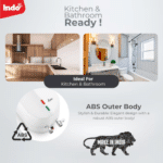 Indo Aura 3 Litres Instant Water Heater (Geyser) | 3000W Heating Element | 4-Layer Safety, Rust Proof Body | 2 Years Product & 5 Years Tank Warranty (White) - Image 5