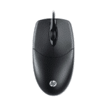 HP M050 Wired USB Optical Mouse – 1200 DPI, Ergonomic 3-Button Design, Plug & Play (Black)